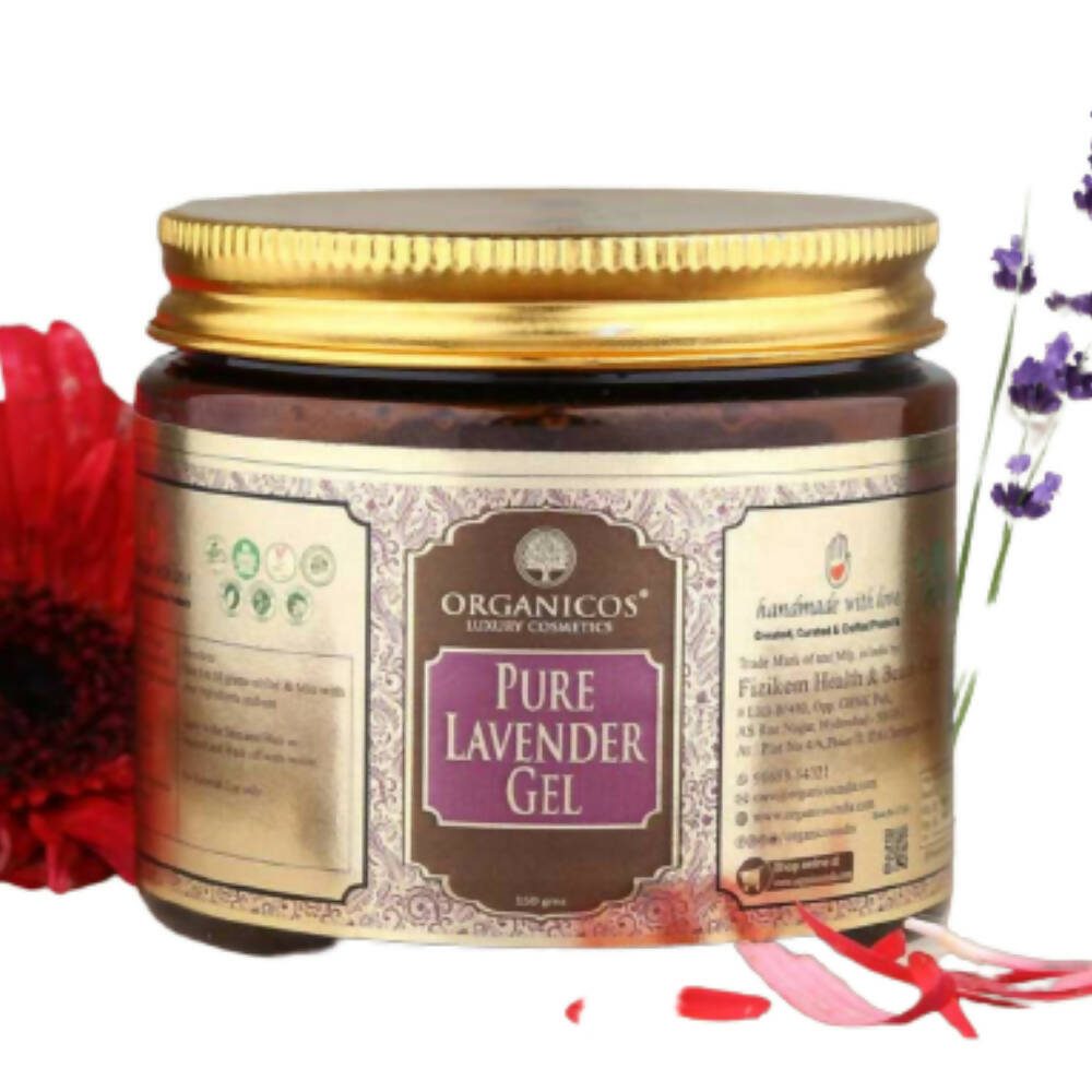 Organicos Pure Lavender Face Gel - Distacart