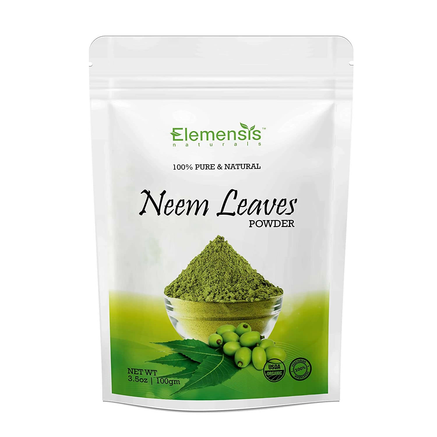 Elemensis Naturals Neem Leaves Powder - Distacart