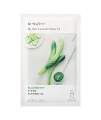 Thumbnail for Innisfree My Real Squeeze Mask EX - Cucumber