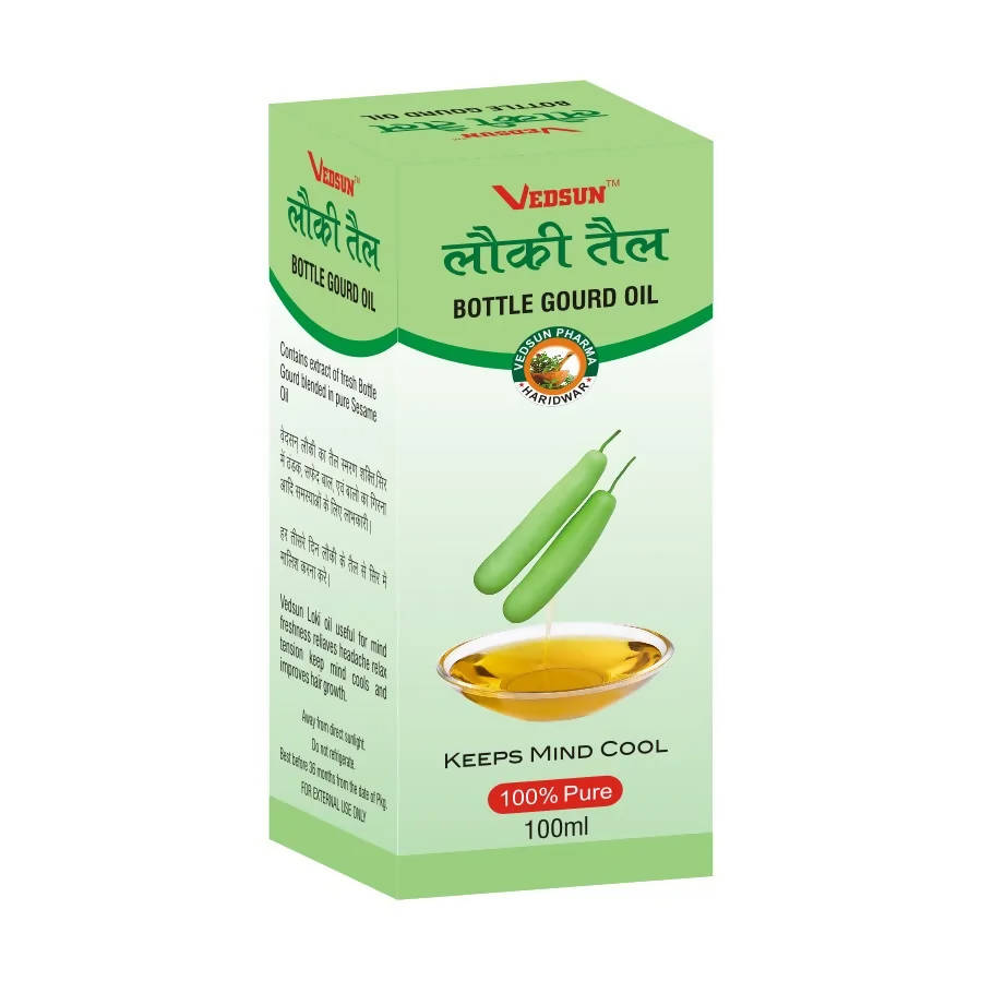 Vedsun 100% Pure Louki (Bottle Guard) Oil - Distacart