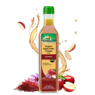 Zandu Organic Apple Cider Vinegar With Saffron - Distacart