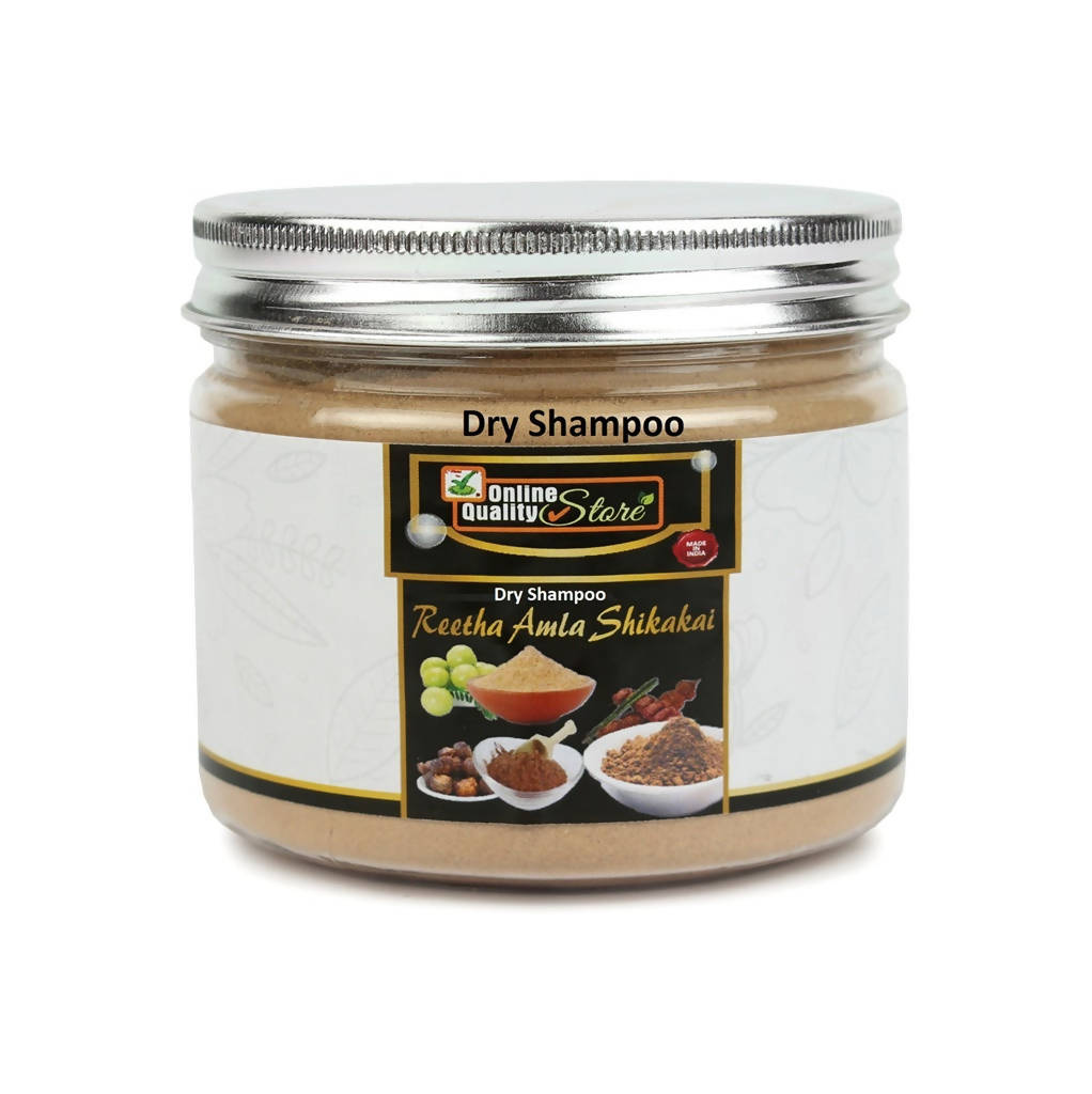 Online Quality Store Dry Shampoo Reetha, Amla, Shikakai Powder - Distacart