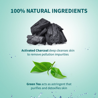 Thumbnail for Himalaya Herbals Pollution Detox Charcoal Face Pack - Distacart