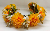 Thumbnail for Yellow Bridal Flower Hair Accessories - Distacart