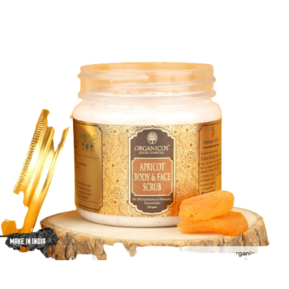 Organicos Apricot Face & Body Scrub - Distacart