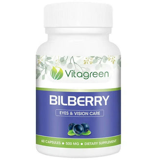 Vitagreen Bilberry Capsules - Distacart