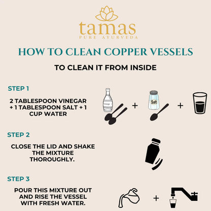 Tamas Antique Copper Water Jar - Distacart