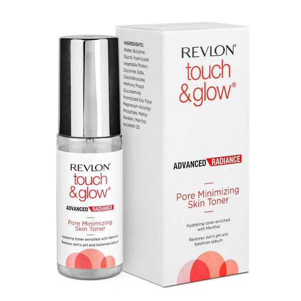 Revlon Touch & Glow Advanced Radiance Pore Minimizing Skin Toner - Distacart