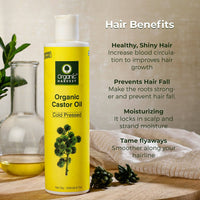 Thumbnail for Organic Harvest Cold Pressed Organic Castor Oil benefits