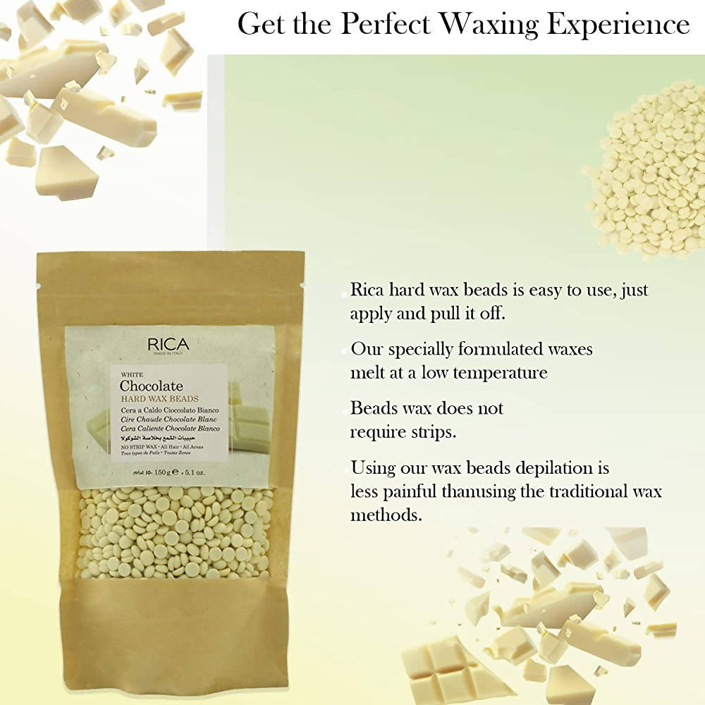 Rica White Chocolate Brazilian Hard Bead Wax - Distacart