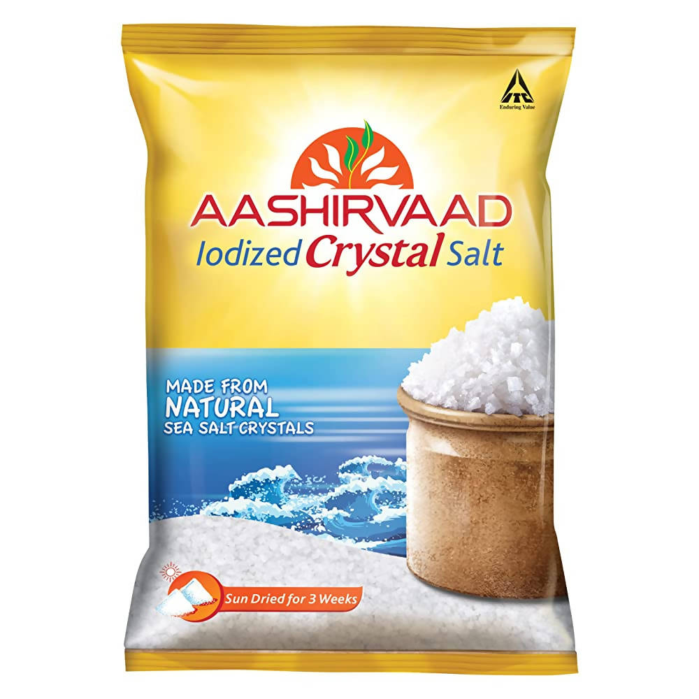 Aashirvaad Iodized Crystal Salt