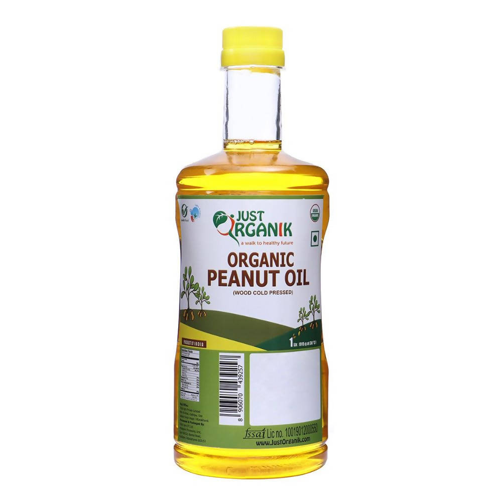 Just Organik Peanut Oil - Distacart