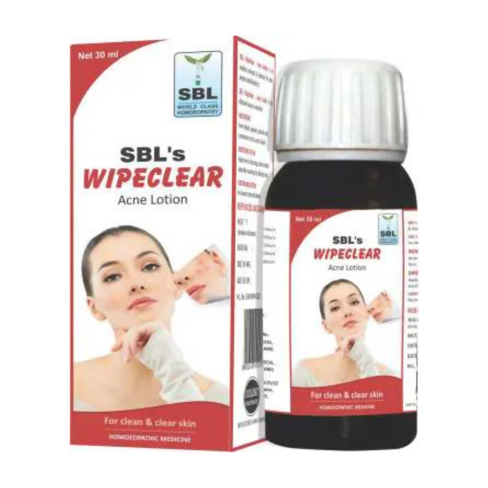 SBL Homeopathy Wipe Clear Acne Lotion - Distacart