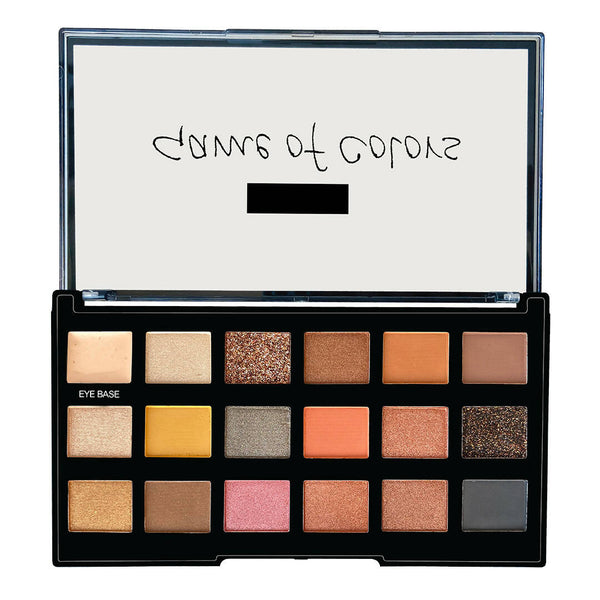 Flicka Game Of Colors Eyeshadow Palette - On The Beach - Distacart