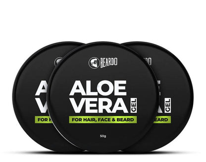 Beardo Aloe Vera Gel For Hair, Face & Beard - Distacart