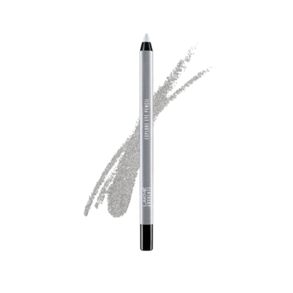 Lakme Absolute Explore Eye Pencil - Alluring Silver - Distacart