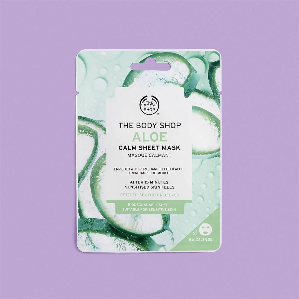 Buy The Body Shop Aloe Calm Sheet Mask at Best | Distacart