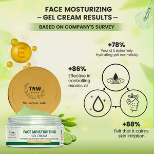 The Natural Wash Face Moisturizing Gel Cream