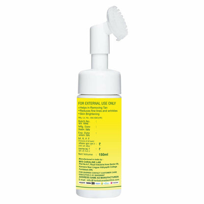 Herbal Canada Haldi Chandan Foaming Face Wash - Distacart