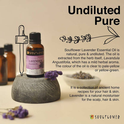 Soulflower Lavender Essential Oil - Distacart
