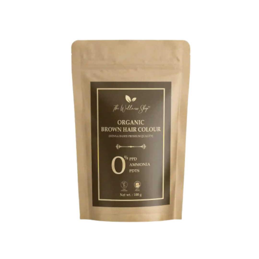 The Wellness Shop Organic Brown Hair Color - Distacart