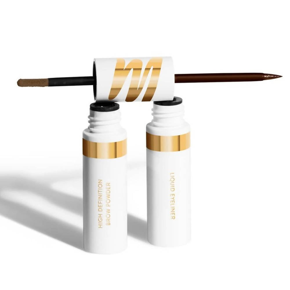 Myglamm Stay Defined Liquid Eyeliner Brow Powder
