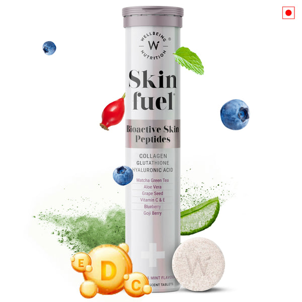 Buy Wellbeing Nutrition Skin Fuel Effervescent Tablets Online. Buy Wellbeing Nutrition Skin Fuel Effervescent Tablets Online.