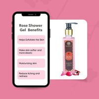 Thumbnail for Organicos Rose Shower Gel - Distacart