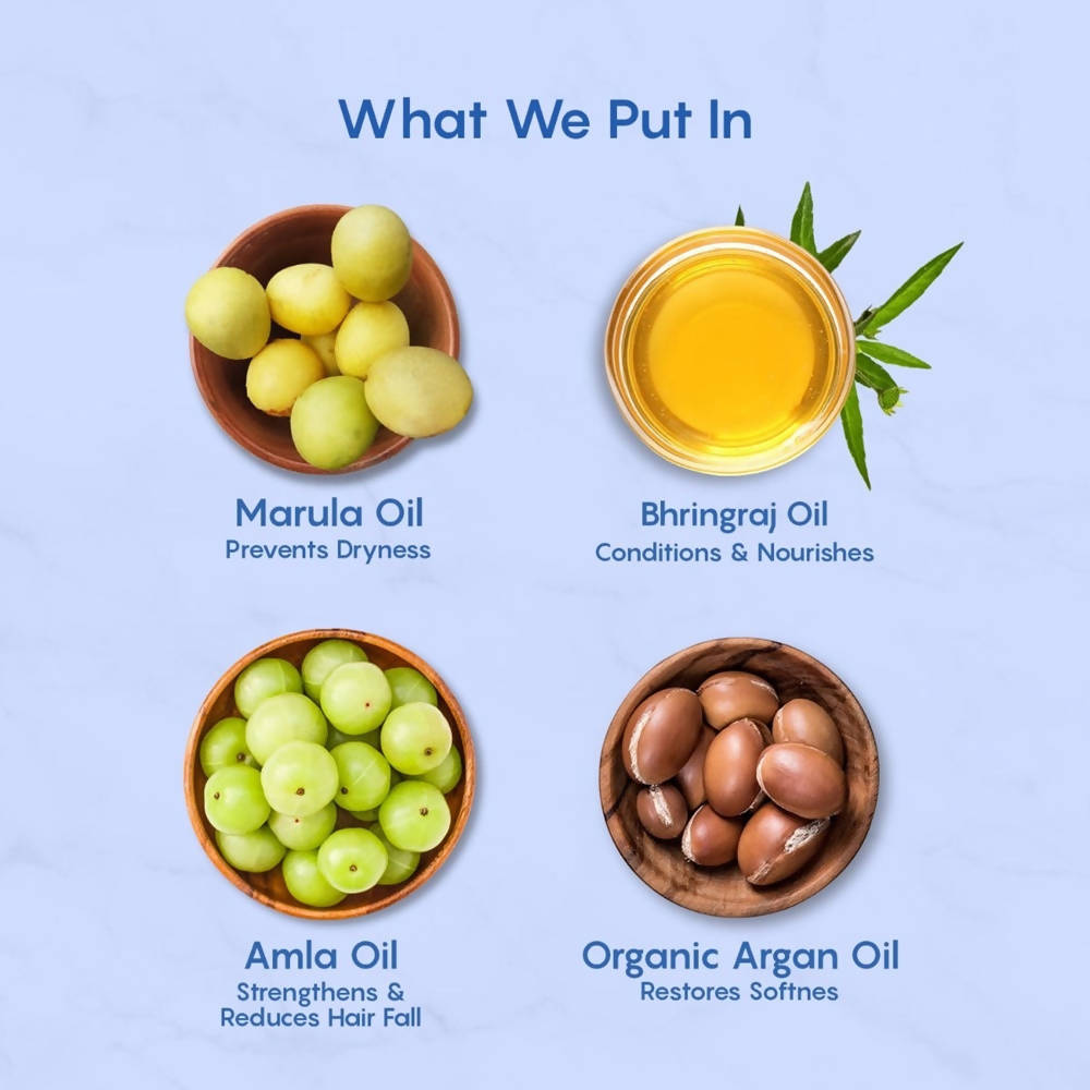 The Moms Co Natural Baby Hair Oil Ingredients
