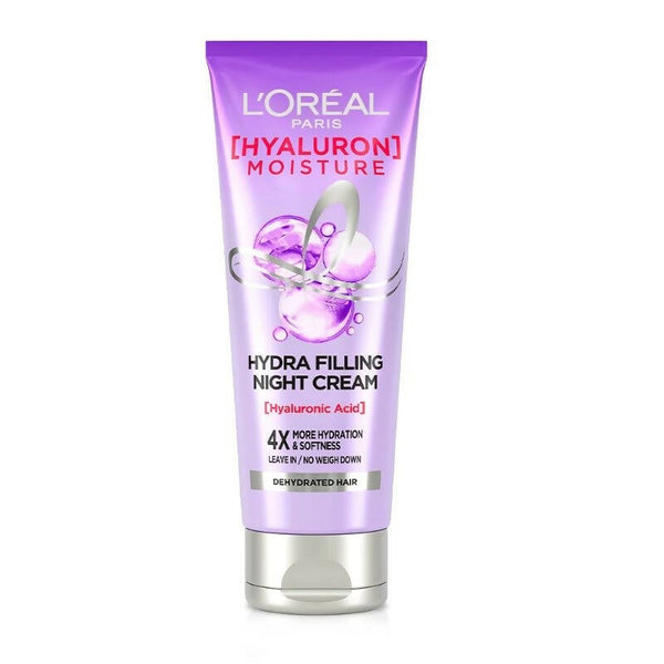 L'Oreal Paris Hyaluron Moisture Hydra Filling Night Cream Hair - Distacart