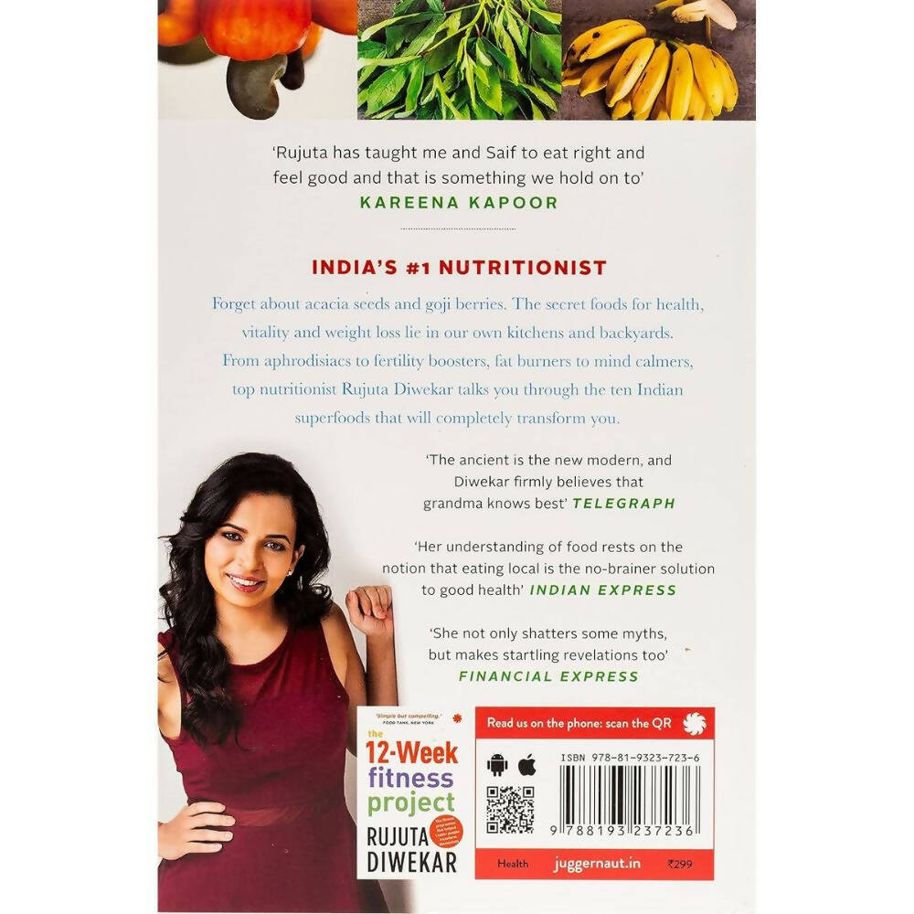 Indian Superfoods by Rujuta Diwekar - Distacart