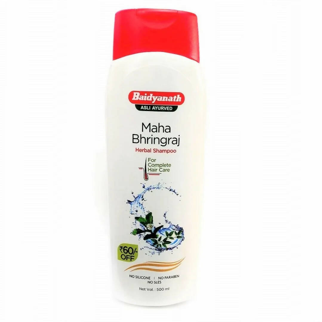 Baidyanath Jhansi Maha Bhringraj Herbal Shampoo - Distacart