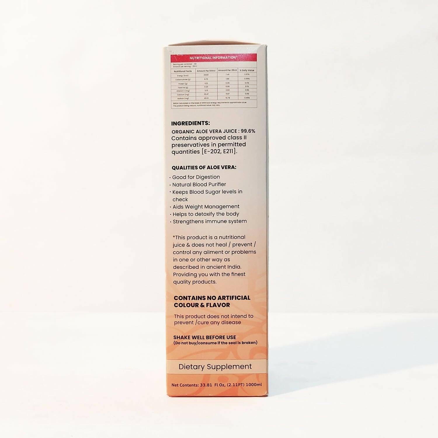 Upaveda Aloe Vera Juice - Distacart