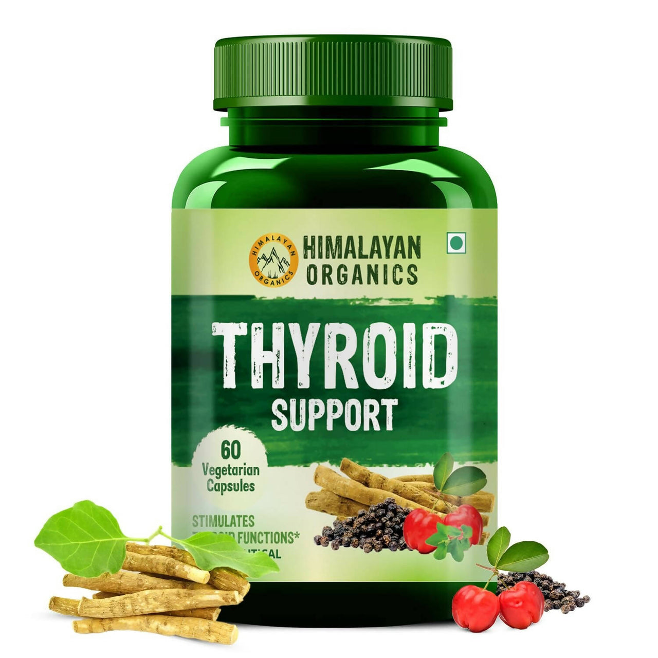 Himalayan Organics Thyroid Support Capsules - Distacart