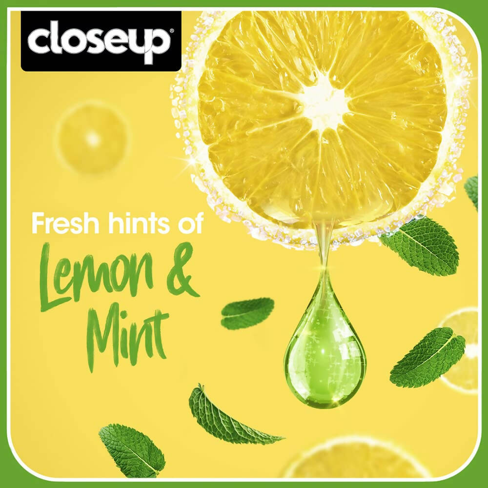 Closeup Ever Fresh Lemon Mint Gel Toothpaste - Distacart