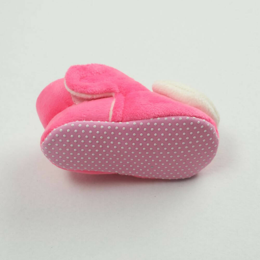 Tiny Bugs For Boys & Girls Baby Winter Booties - Pink - Distacart