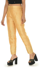 Thumbnail for Mominos Fashion Moeza Silk Golden Color Pant
