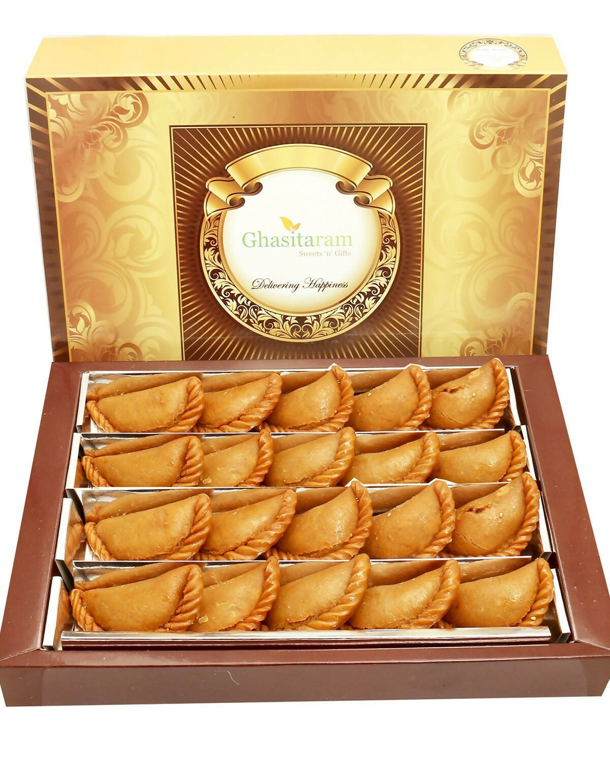 Ghasitaram Sugarfree Dry Sweet Gujiya - Distacart