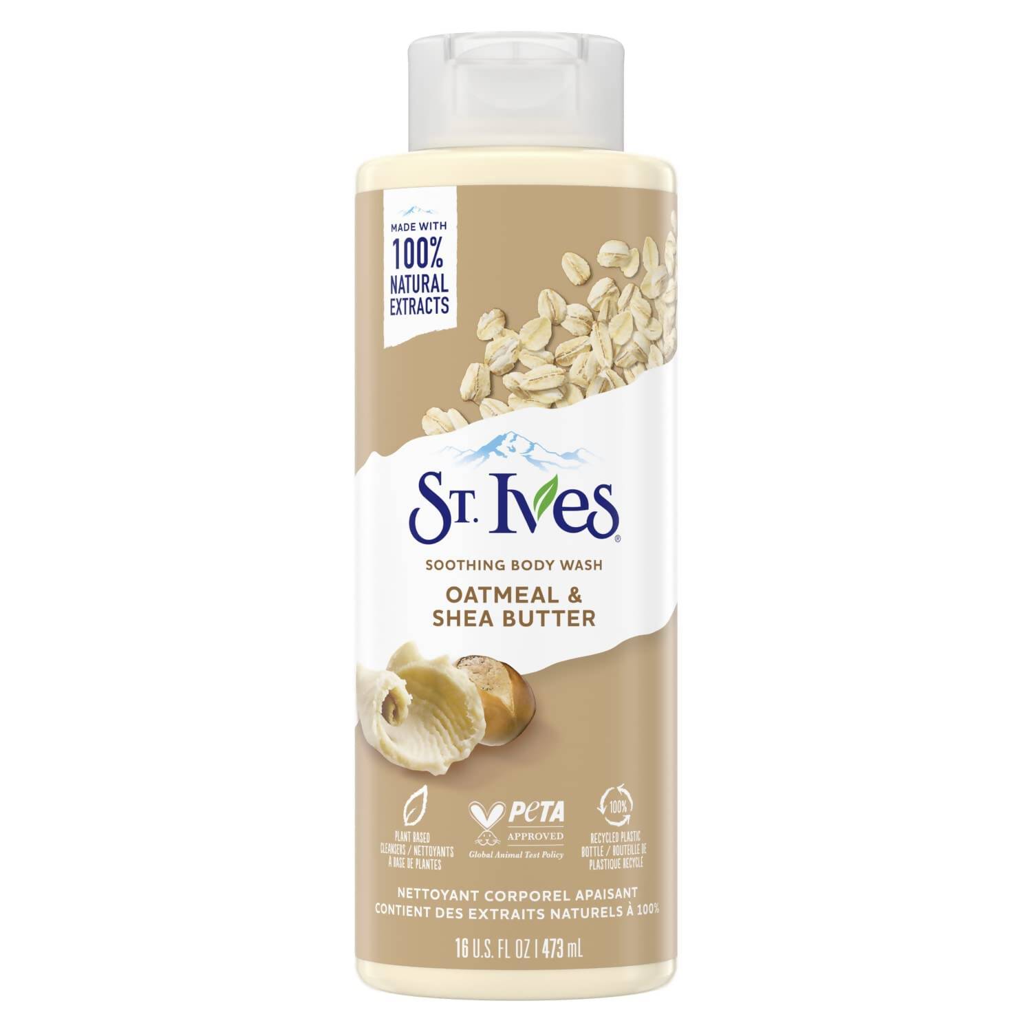 St. Ives Soothing Oatmeal & Shea Butter Body Wash - Distacart