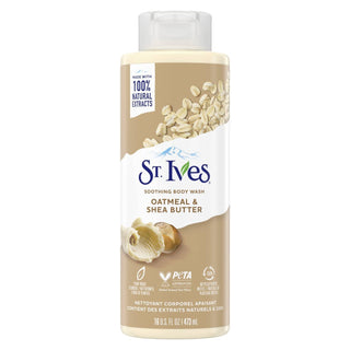 St. Ives Soothing Oatmeal & Shea Butter Body Wash - Distacart