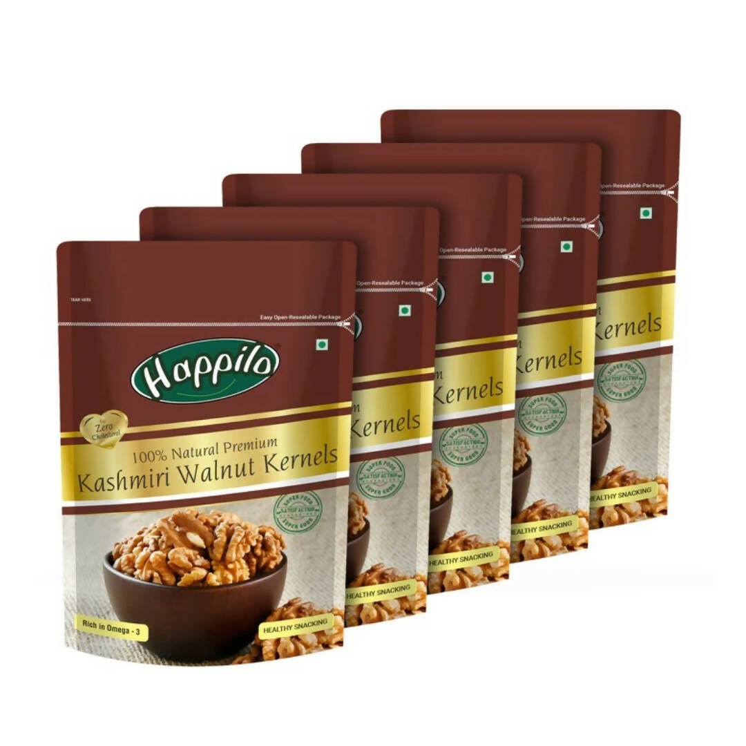 Happilo 100% Natural Kashmiri Walnut Kernels - Distacart
