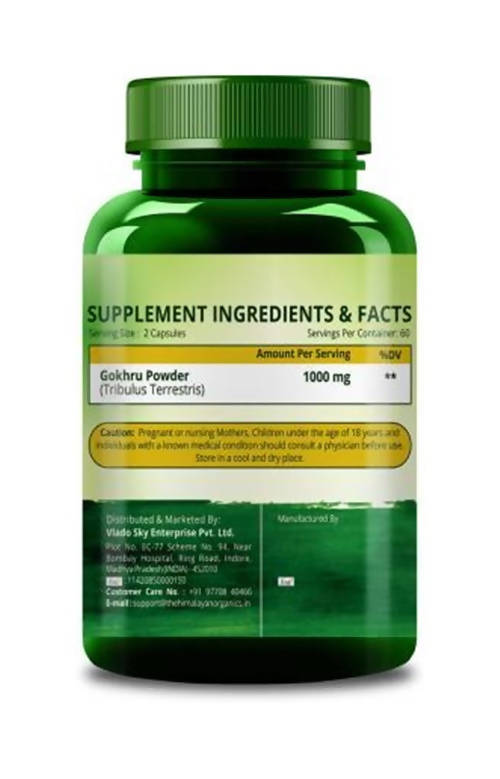 Organics Tribulus 1000 Mg/Serve, Reproductive Health Booster For Men: 120 Vegetarian Capsules