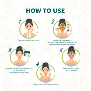 tan-removal-orange-peel-off-mask-How to use