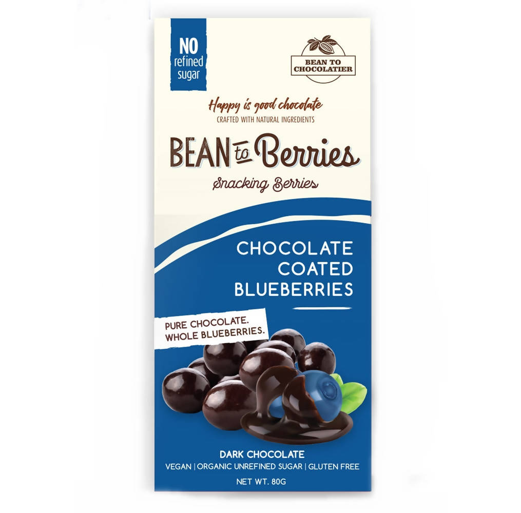 Pink Harvest Bean To Berries Chocolate Coated Blueberries - Distacart