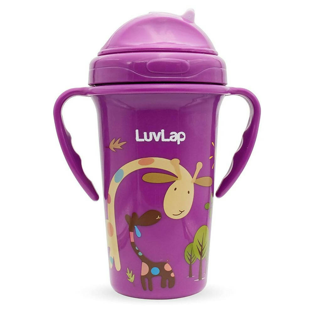 LuvLap Tiny Giffy Sipper for Infant/Toddler Anti-Spill Sippy Cup - Distacart