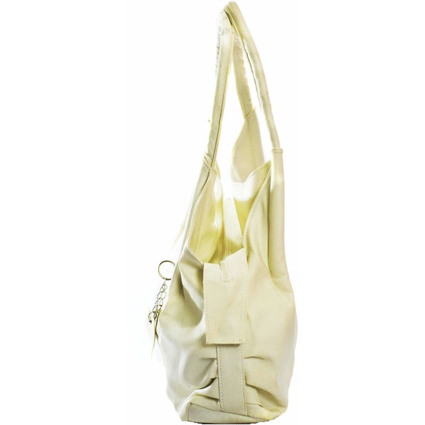 Half White Hand-Held Bag  - Distacart