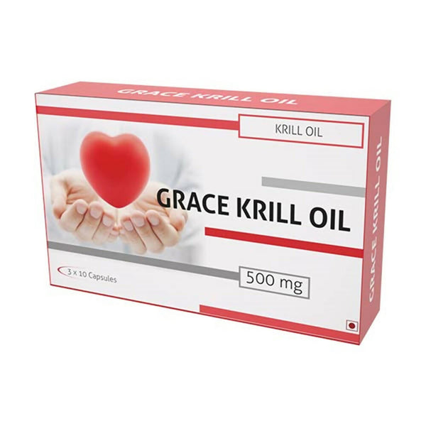 Nutra Grace Krill Oil Capsules - Distacart