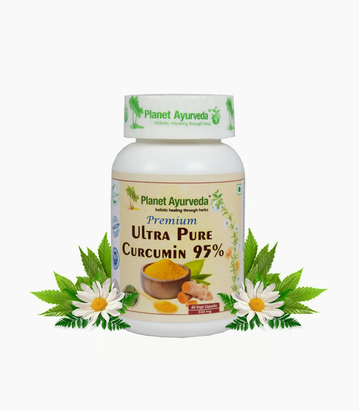 Planet Ayurveda Premium Ultra Pure Curcumin 95% Capsules - Distacart