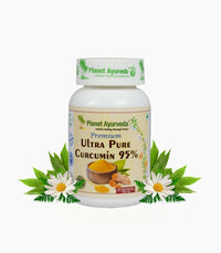 Thumbnail for Planet Ayurveda Premium Ultra Pure Curcumin 95% Capsules - Distacart