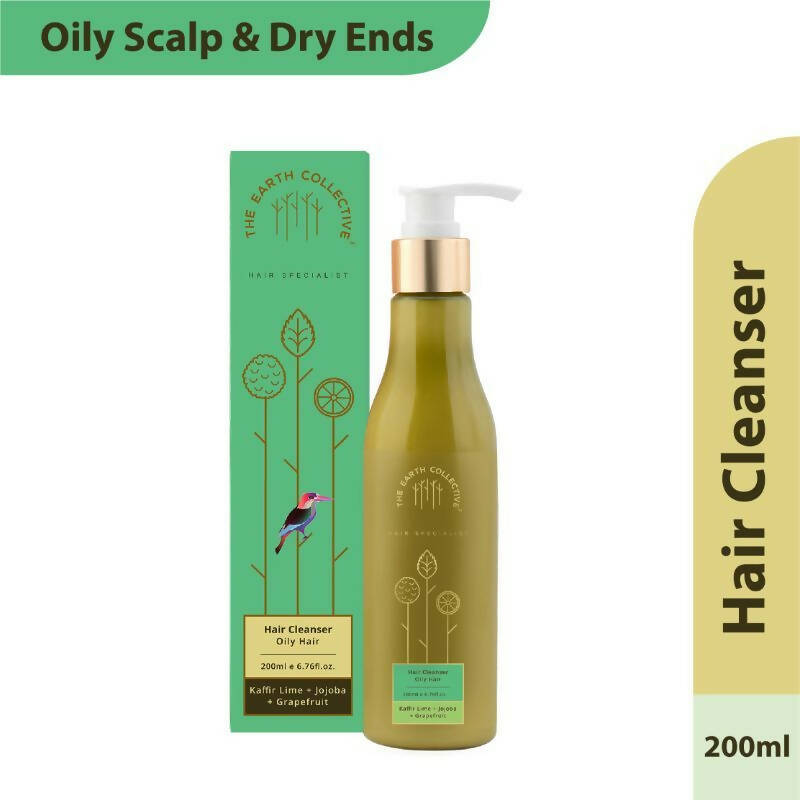 The Earth Collective Hair Cleanser - Oily Hair- Shampoo - Distacart